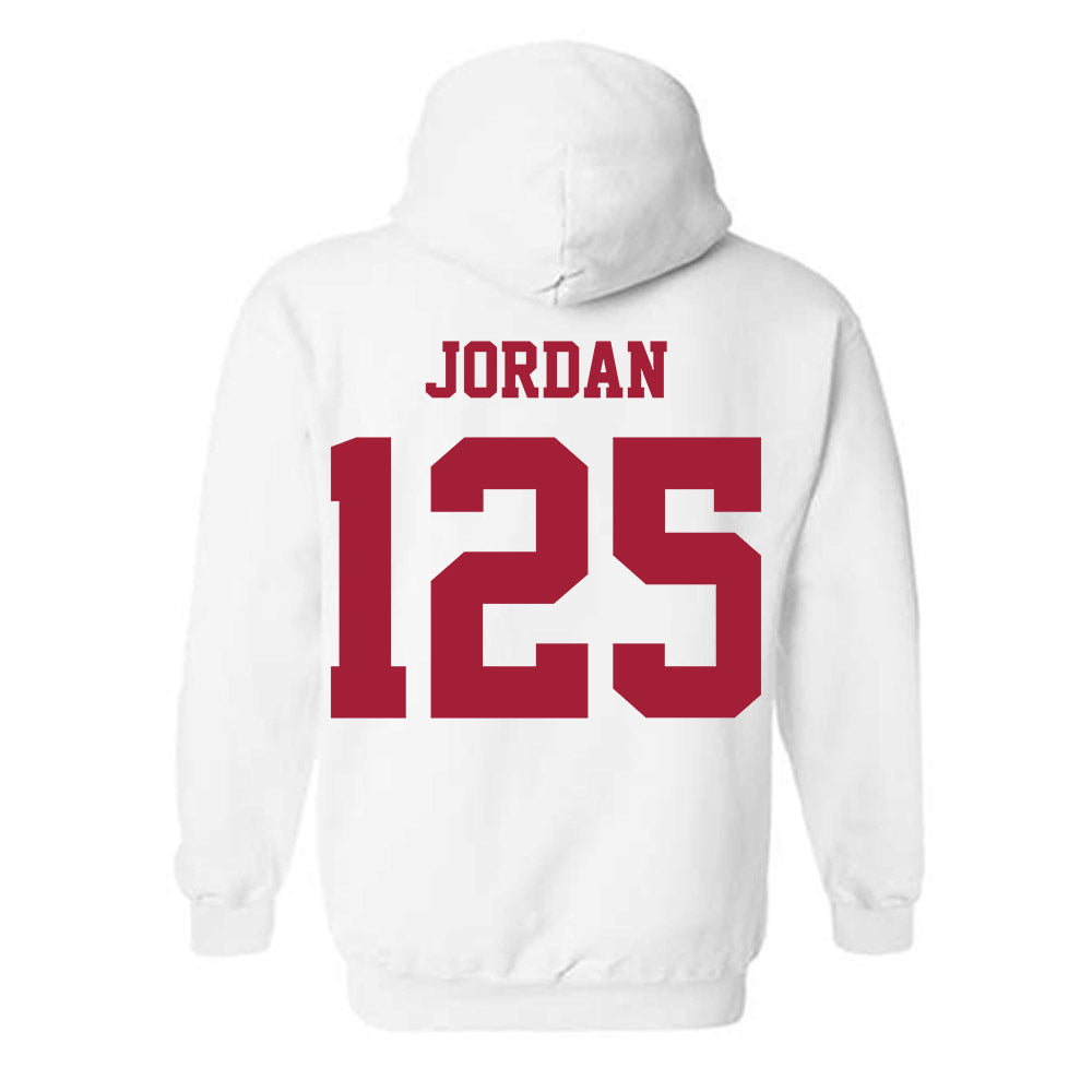 Oklahoma - NCAA Wrestling : Beric Jordan - Classic Shersey Hooded Sweatshirt-1