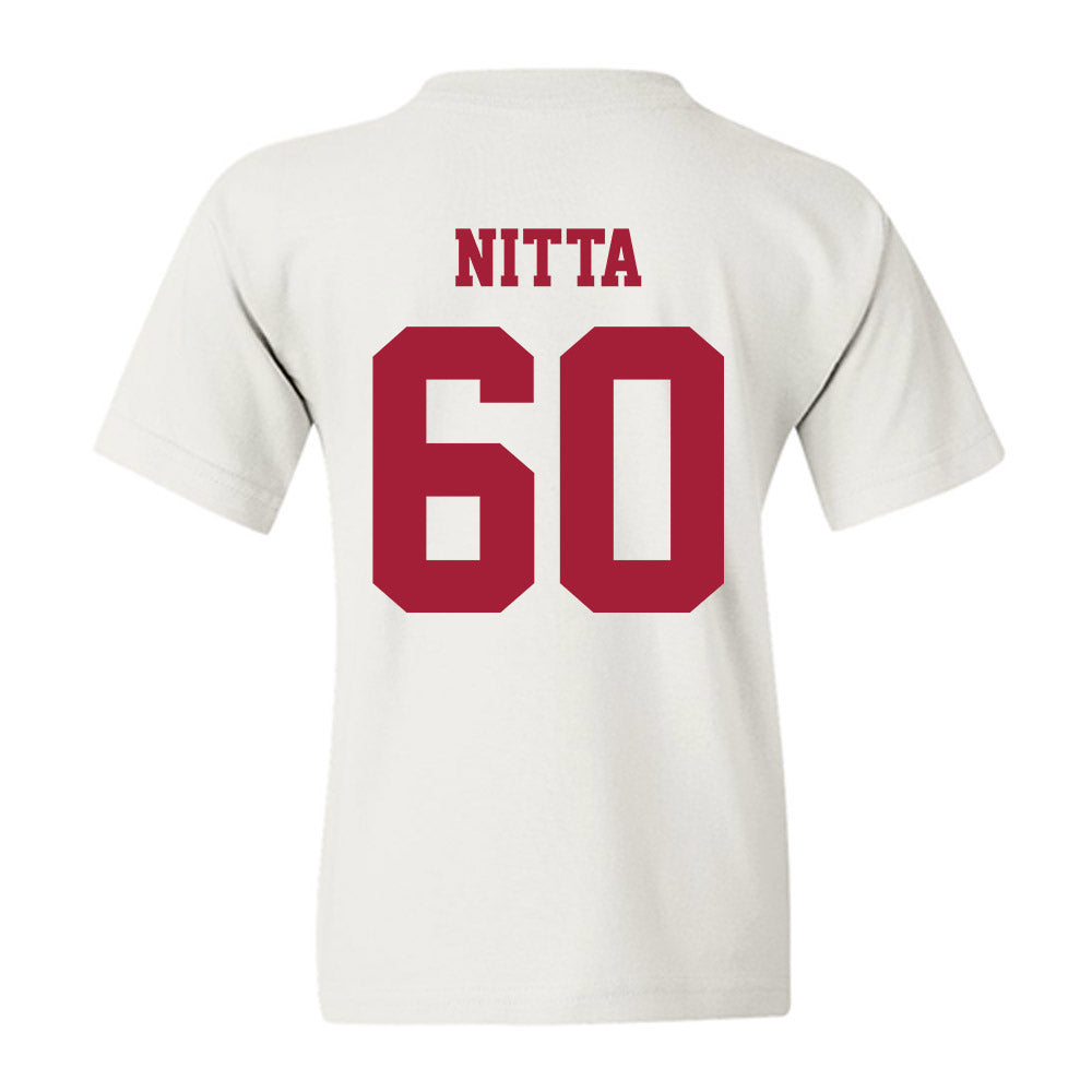 Oklahoma - NCAA Football : Caleb Nitta - Classic Shersey Youth T-Shirt-1