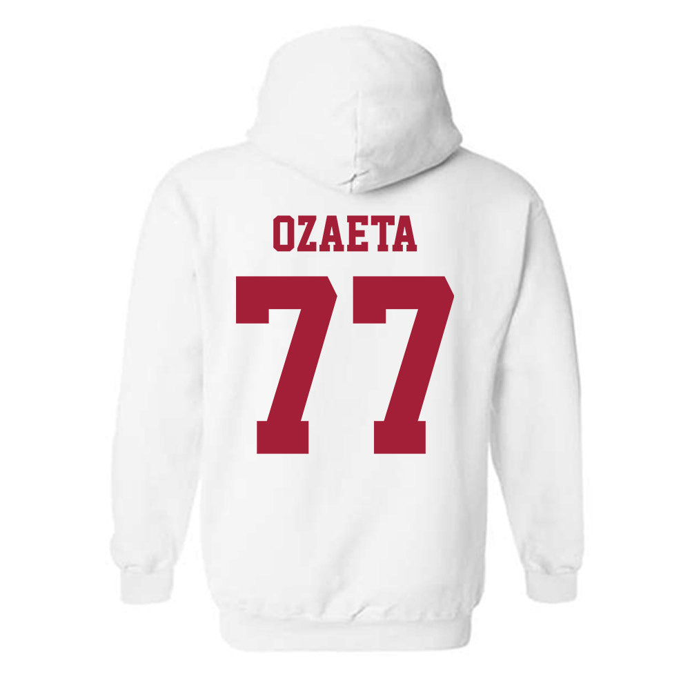 Oklahoma - NCAA Football : Heath Ozaeta - Classic Shersey Hooded Sweatshirt-1