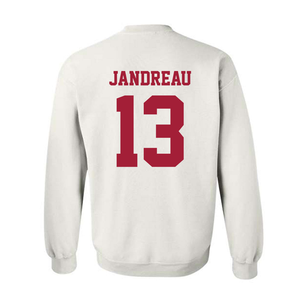 Oklahoma - NCAA Football : Niko Jandreau - Classic Shersey Crewneck Sweatshirt-1