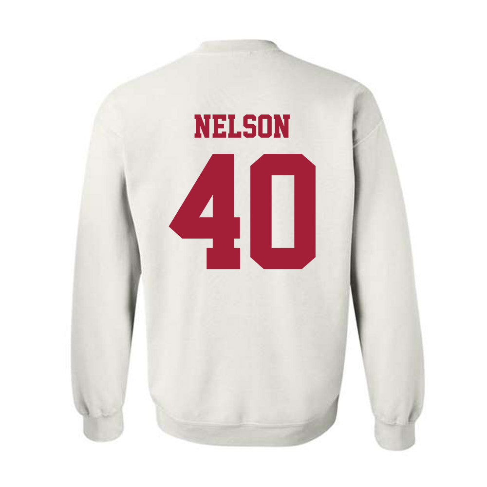 Oklahoma - NCAA Football : Matthew Nelson - Classic Shersey Crewneck Sweatshirt-1