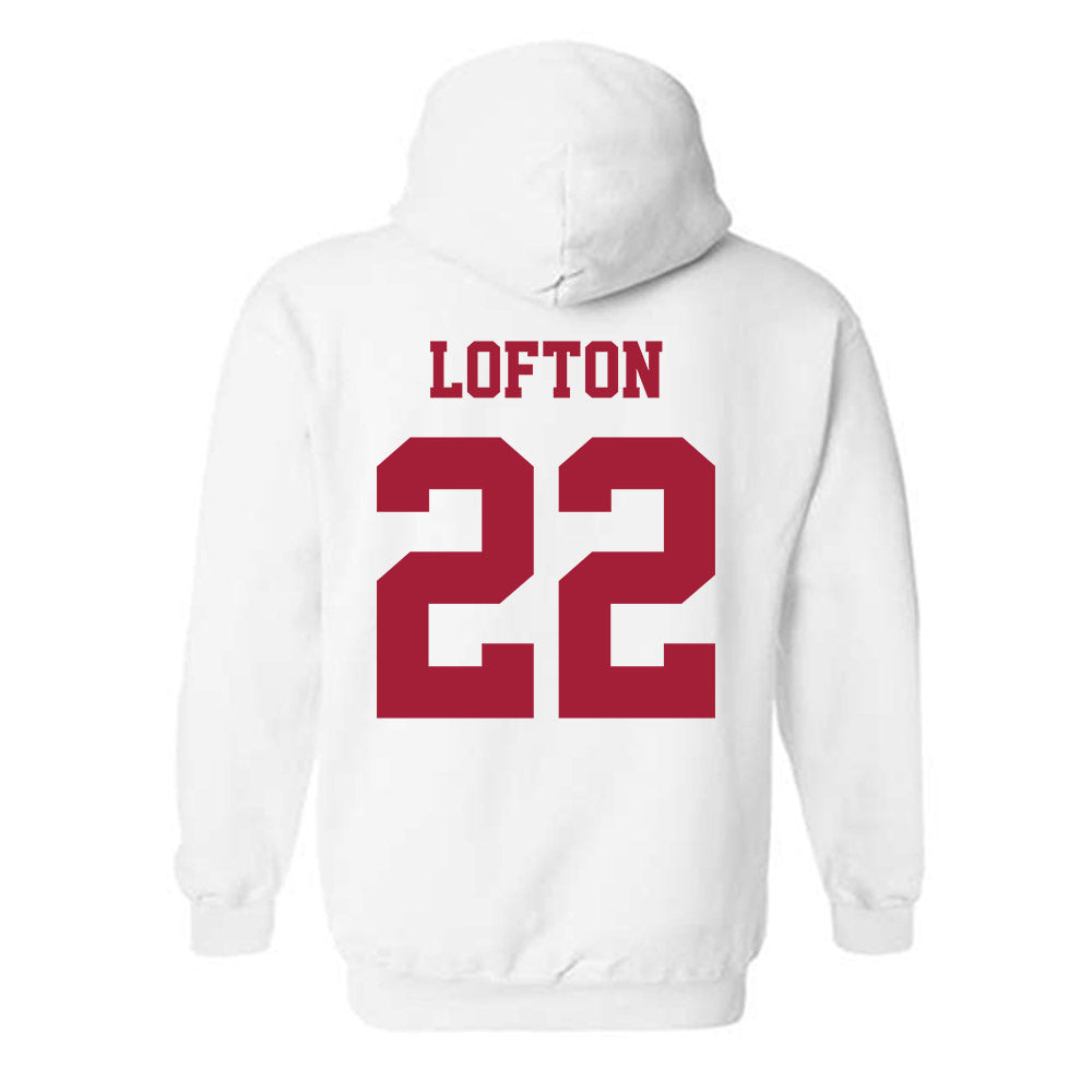 Oklahoma - NCAA Women's Basketball : Keziah Lofton - Classic Shersey Hooded Sweatshirt-1
