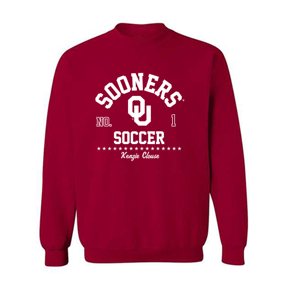 Oklahoma - NCAA Women's Soccer : Kenzie Clouse - Classic Fashion Shersey Crewneck Sweatshirt-0