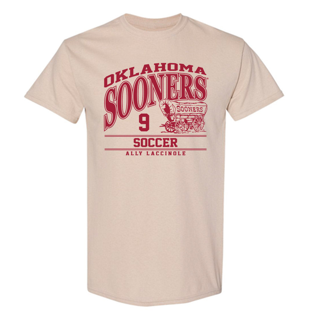 Oklahoma - NCAA Women's Soccer : Ally Laccinole - Classic Fashion Shersey T-Shirt-0