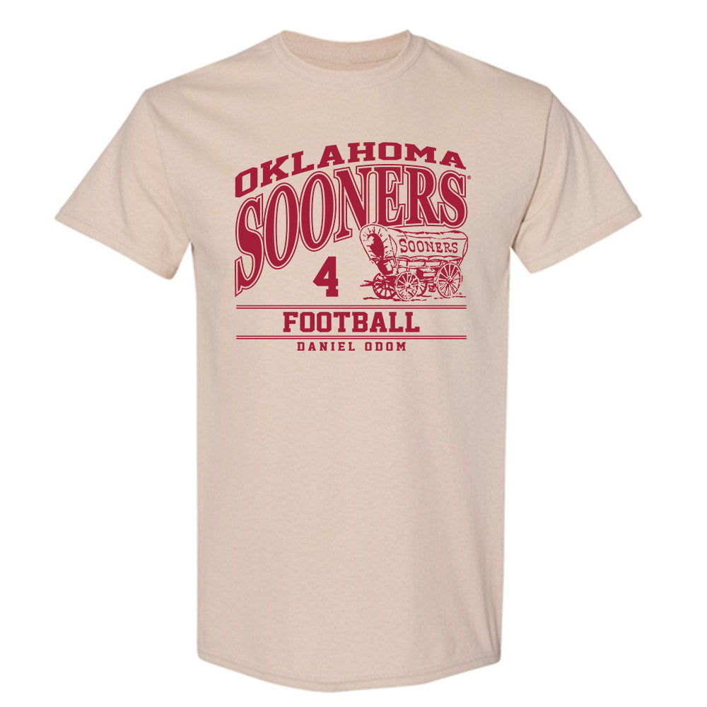 Oklahoma - NCAA Football : Daniel Odom - Classic Fashion Shersey T-Shirt-0