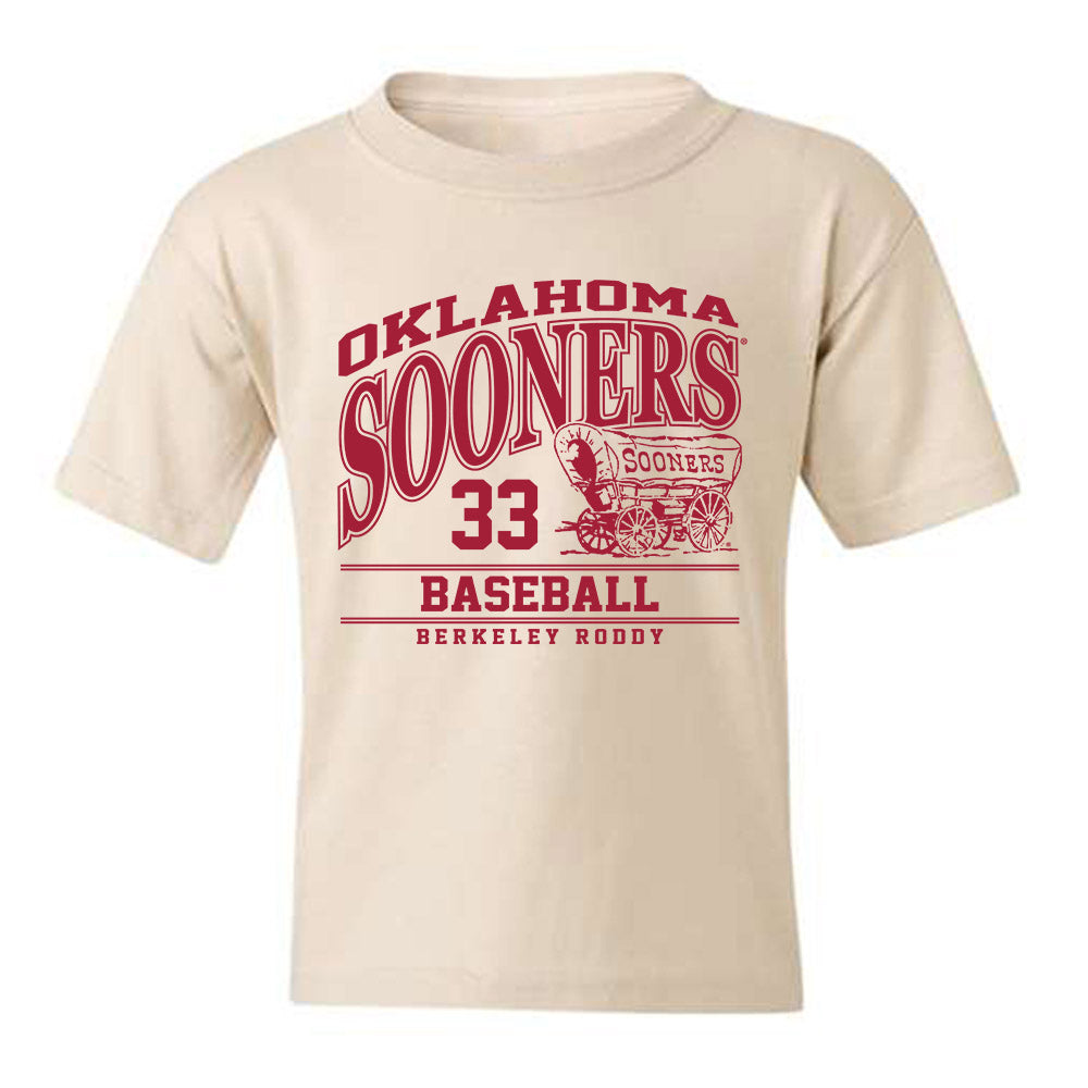 Oklahoma - NCAA Baseball : Berkeley Roddy - Classic Fashion Shersey Youth T-Shirt-0