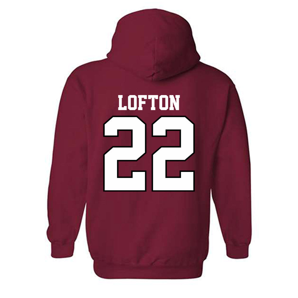 Oklahoma - NCAA Women's Basketball : Keziah Lofton - Sports Shersey Hooded Sweatshirt-1