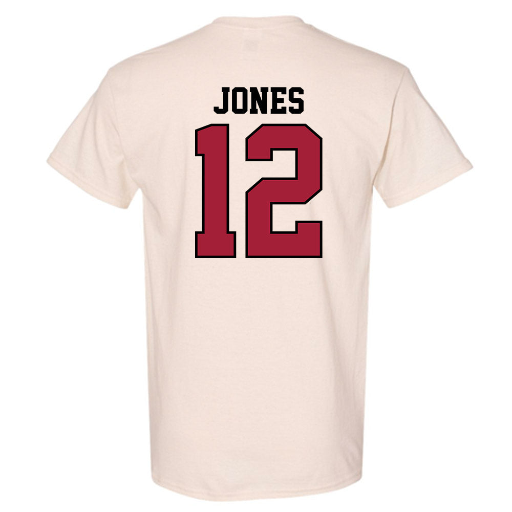 Oklahoma - NCAA Men's Basketball : Jadon Jones - Sports Shersey T-Shirt-1
