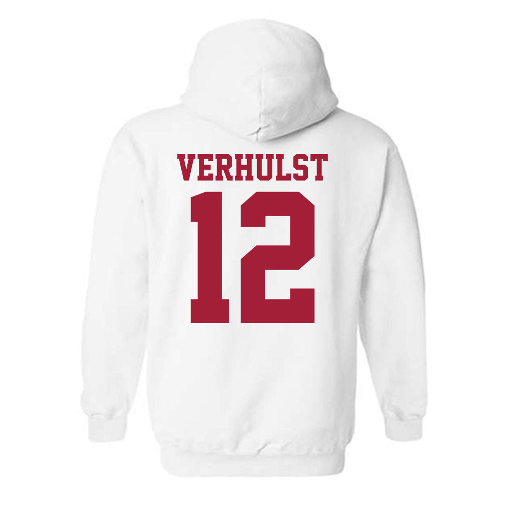 Oklahoma - NCAA Women's Basketball : Payton Verhulst - Sports Shersey Hooded Sweatshirt-1