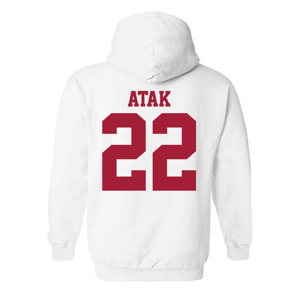 Oklahoma - NCAA Men's Basketball : Kuol Atak - Sports Shersey Hooded Sweatshirt-1