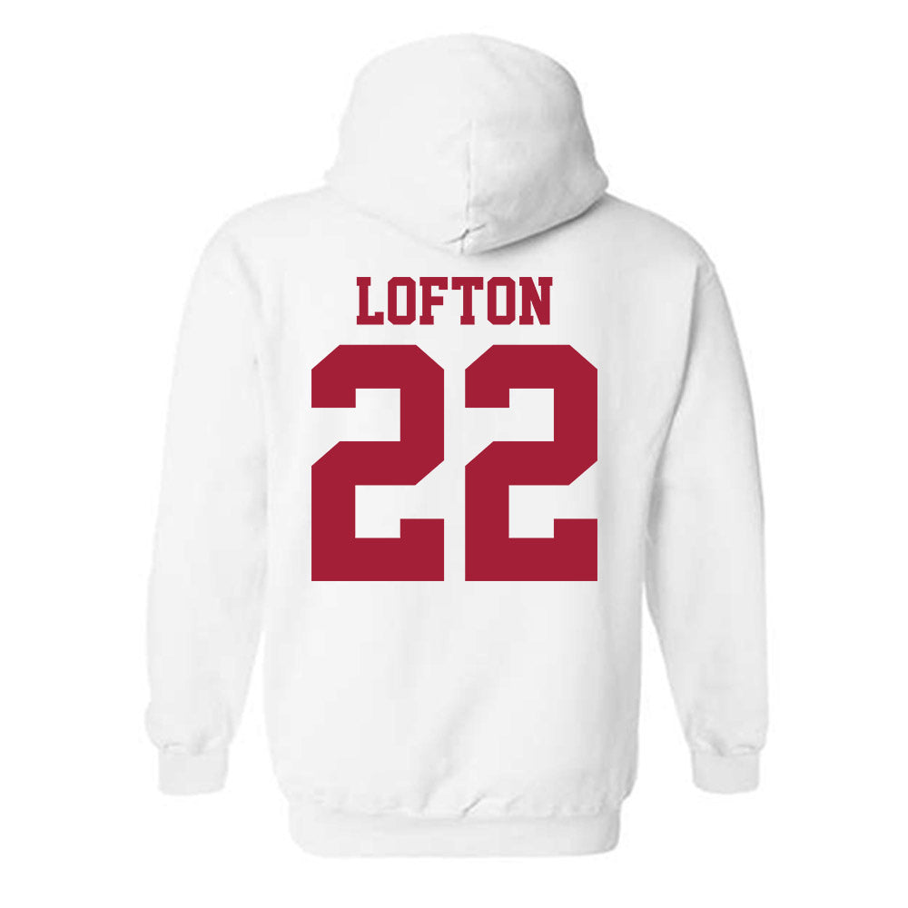 Oklahoma - NCAA Women's Basketball : Keziah Lofton - Sports Shersey Hooded Sweatshirt-1