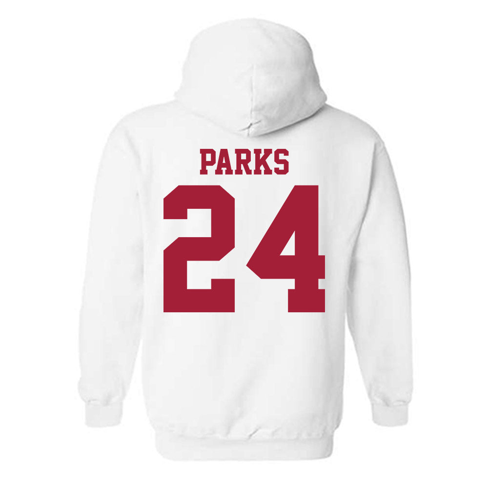 Oklahoma - NCAA Women's Basketball : Keeley Parks - Sports Shersey Hooded Sweatshirt-1