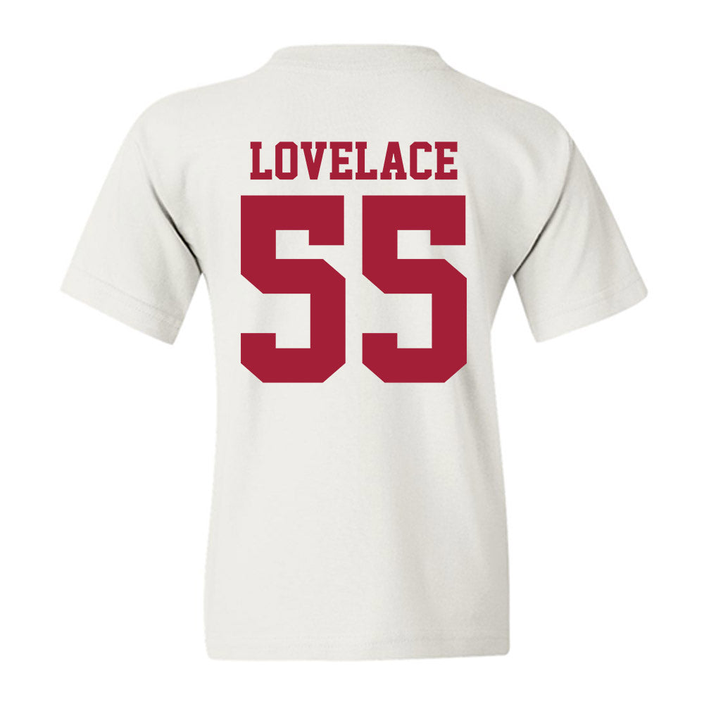 Oklahoma - NCAA Men's Basketball : Reid Lovelace - Sports Shersey Youth T-Shirt-1