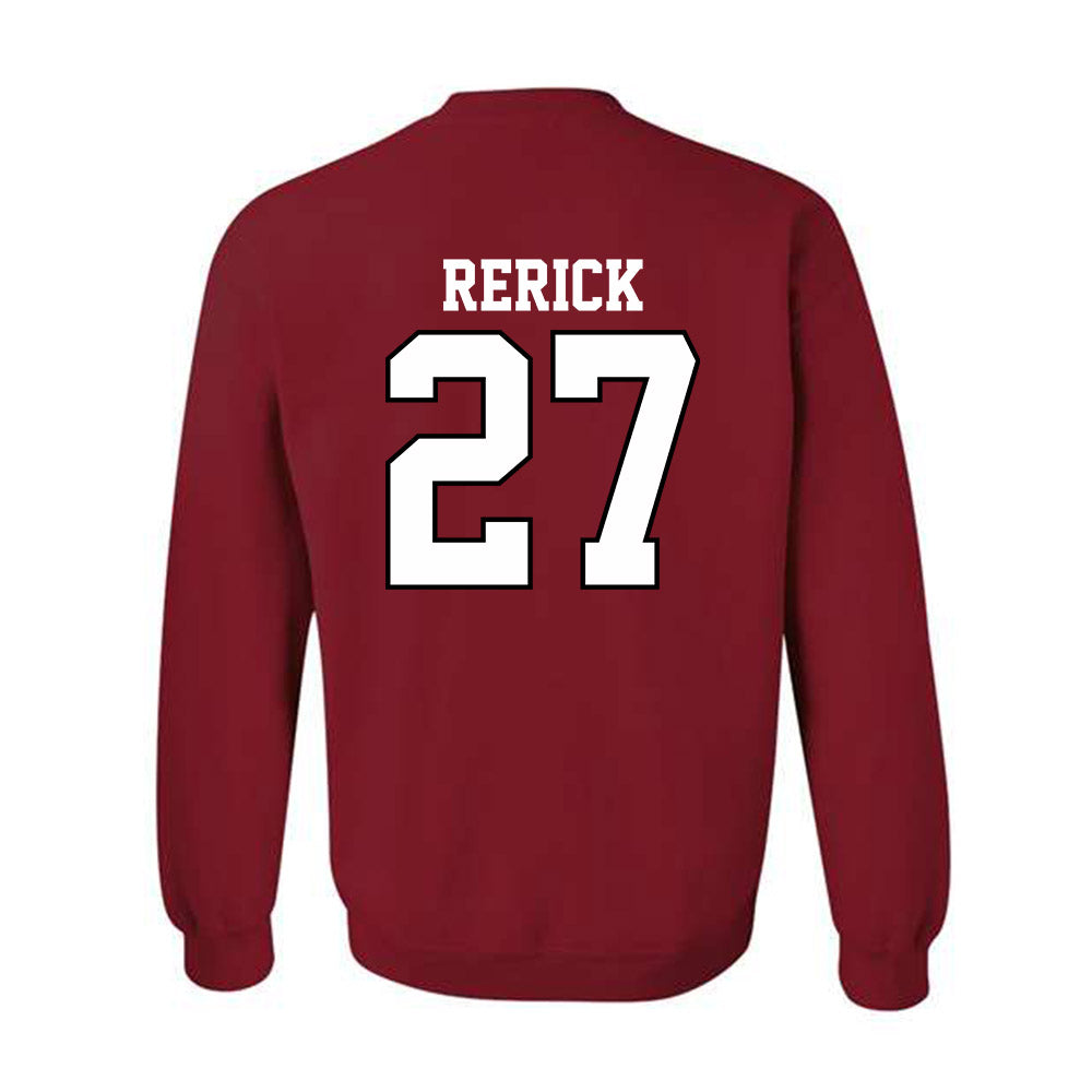 Oklahoma - NCAA Baseball : Drew Rerick - Sports Shersey Crewneck Sweatshirt-1