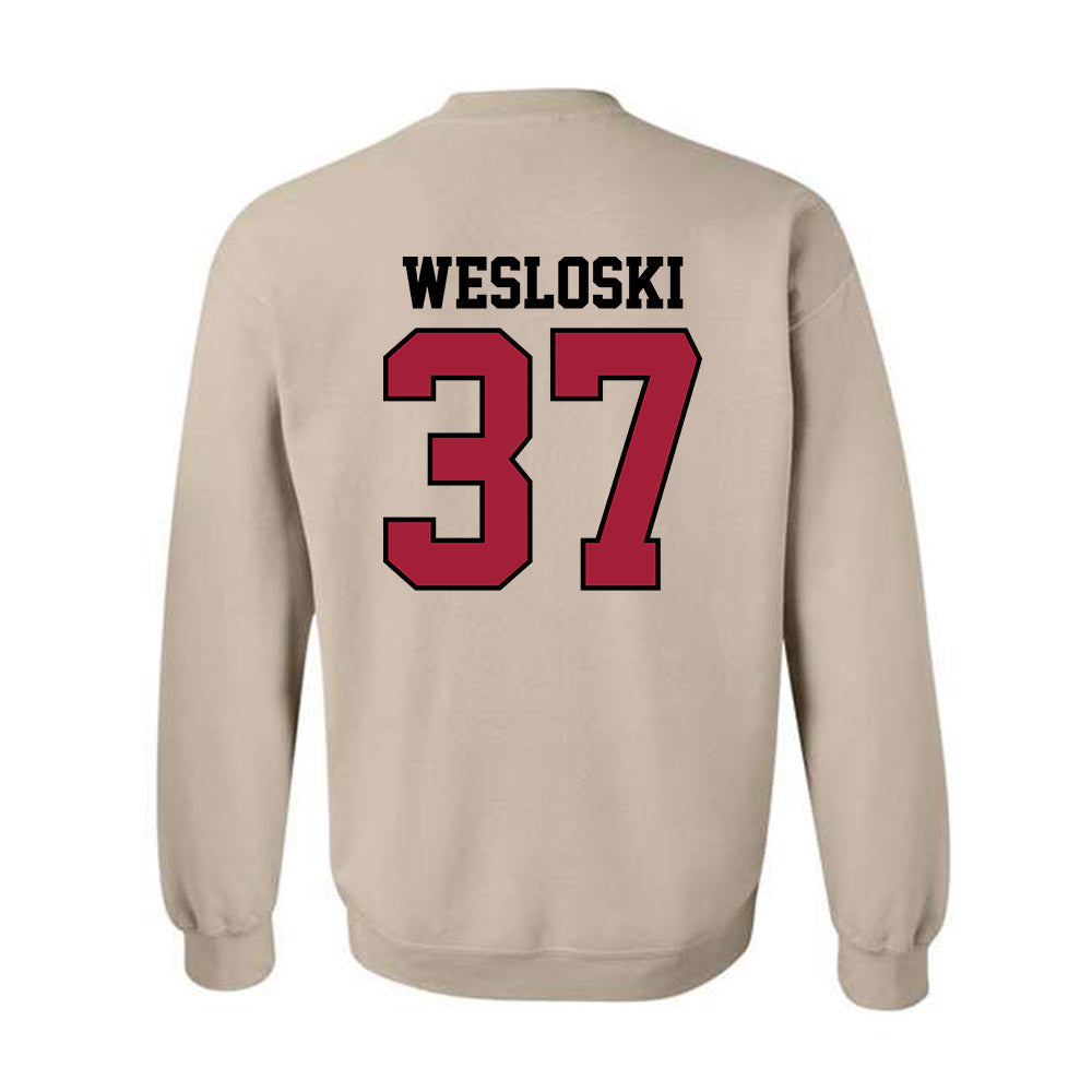 Oklahoma - NCAA Baseball : Nick Wesloski - Sports Shersey Crewneck Sweatshirt-1