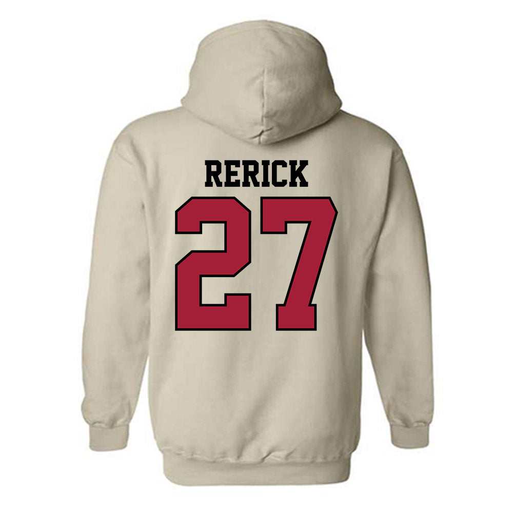 Oklahoma - NCAA Baseball : Drew Rerick - Sports Shersey Hooded Sweatshirt-1