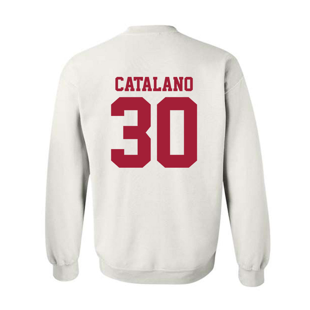 Oklahoma - NCAA Baseball : Michael Catalano - Sports Shersey Crewneck Sweatshirt-1
