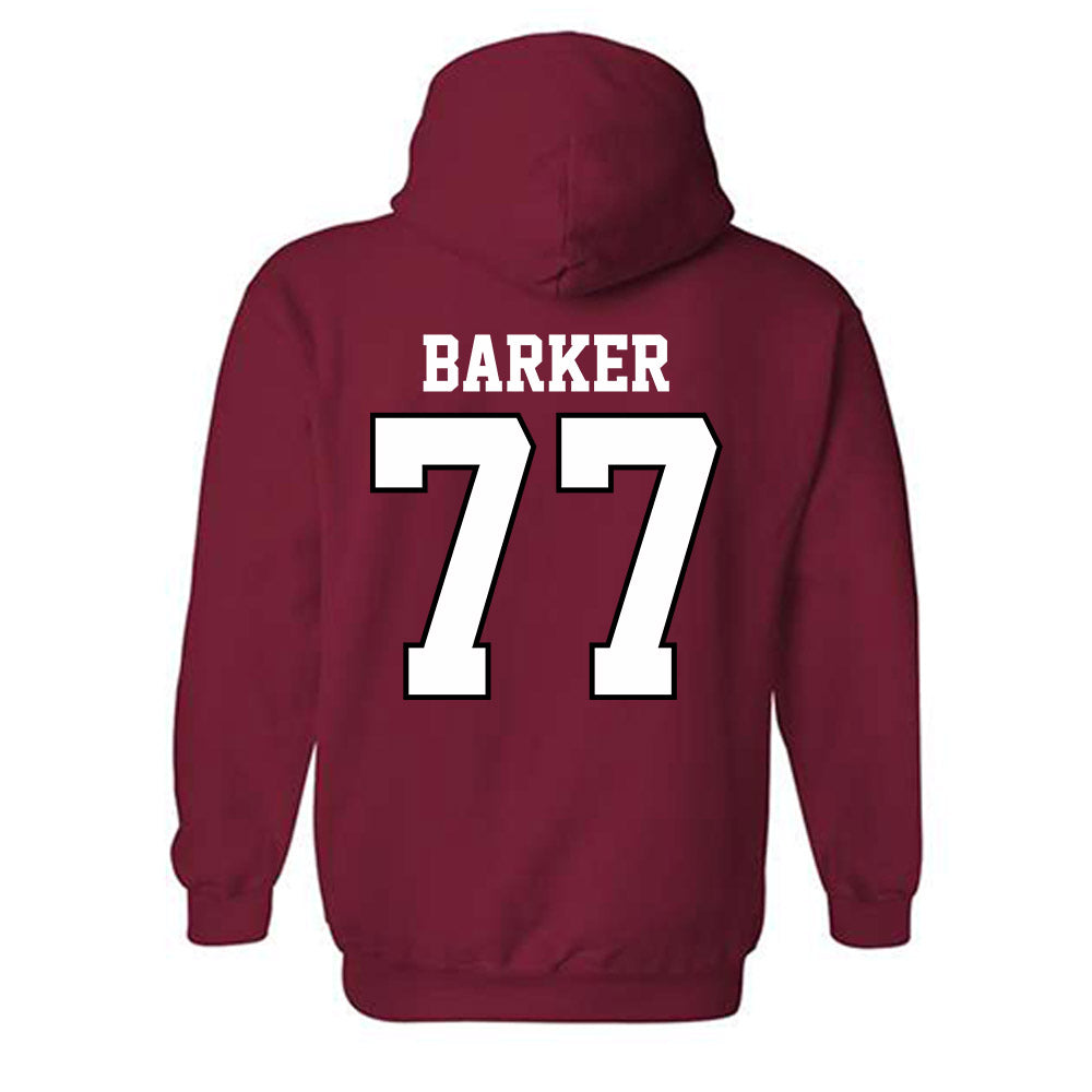 Oklahoma - NCAA Softball : Sydney Barker - Sports Shersey Hooded Sweatshirt-1