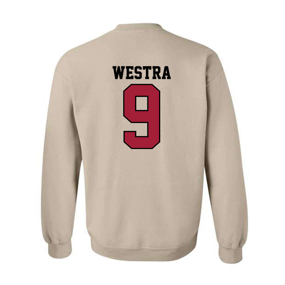 Oklahoma - NCAA Softball : Payton Westra - Sports Shersey Crewneck Sweatshirt-1