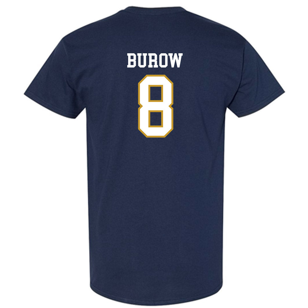 Notre Dame - NCAA Men's Basketball : Jacob Burow - Sports Shersey T-Shirt-1
