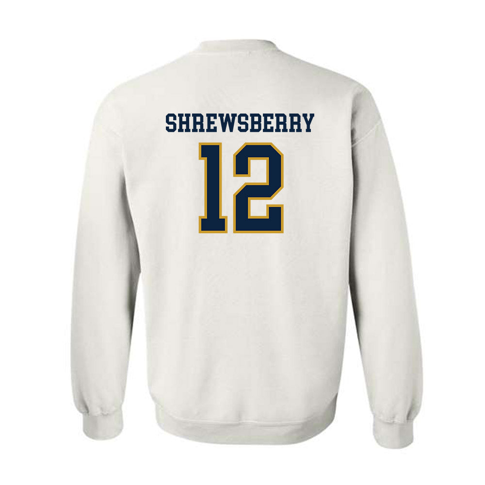 Notre Dame - NCAA Men's Basketball : Nick Shrewsberry - Sports Shersey Crewneck Sweatshirt-1