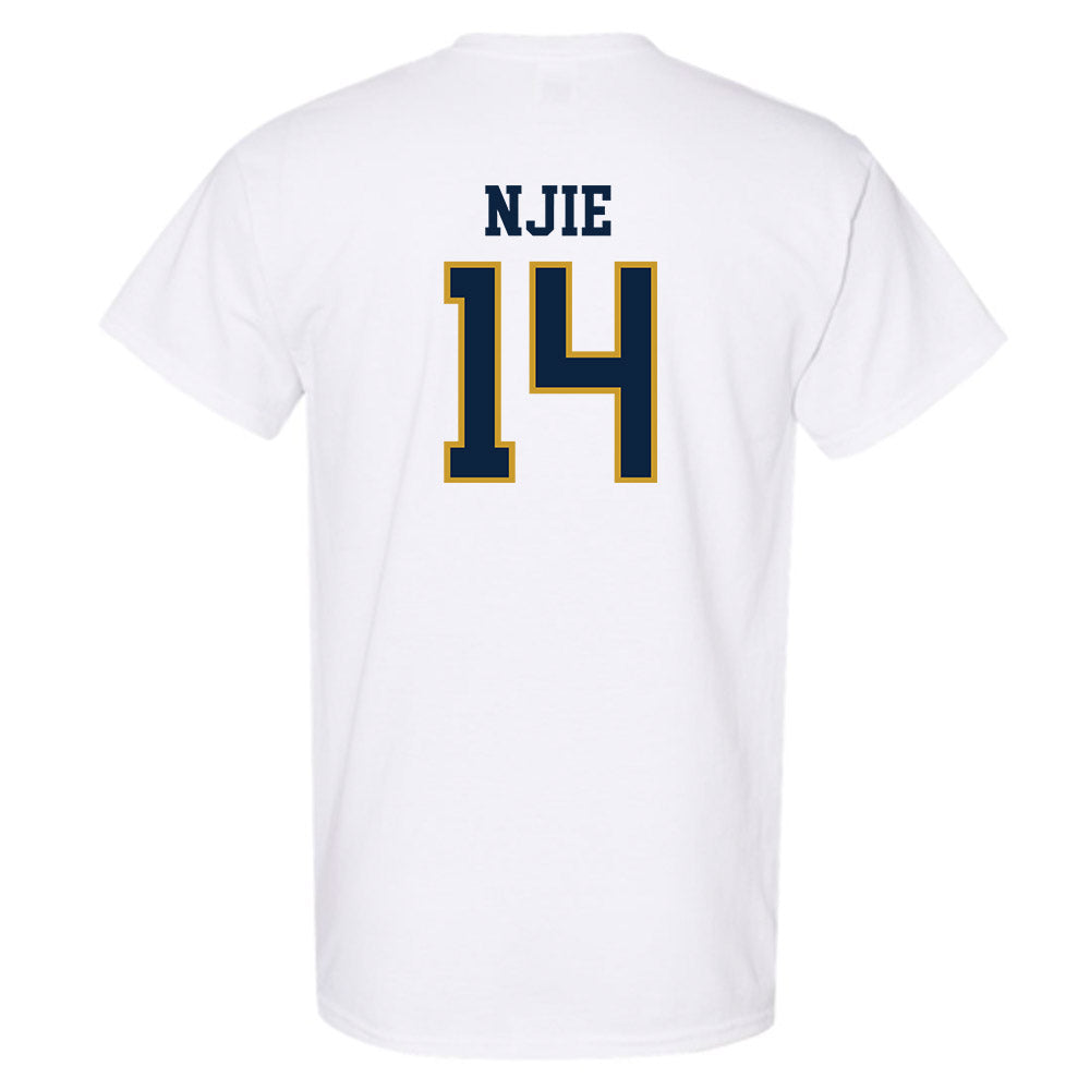 Notre Dame - NCAA Men's Basketball : Kebba Njie - Sports Shersey T-Shirt-1