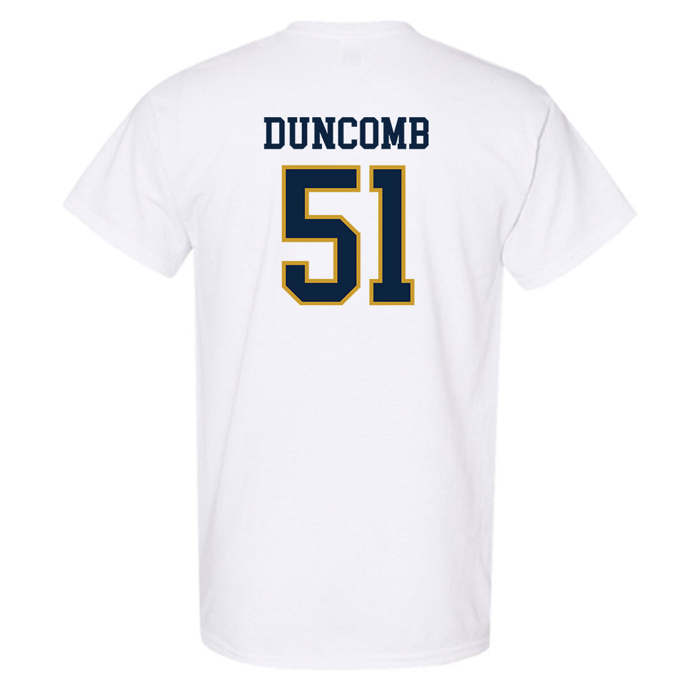 Notre Dame - NCAA Men's Basketball : Logan Duncomb - Sports Shersey T-Shirt-1