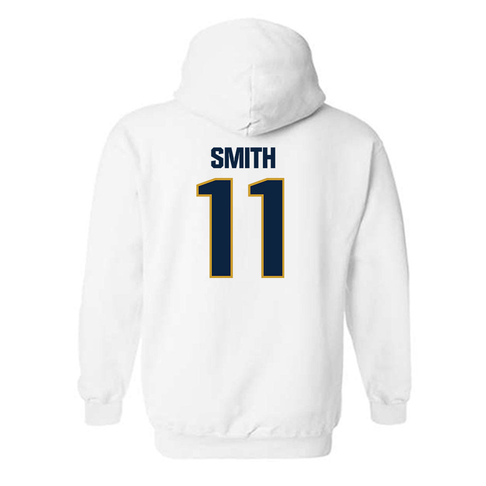 Notre Dame - NCAA Women's Basketball : Jordyn Smith - Sports Shersey Hooded Sweatshirt-1