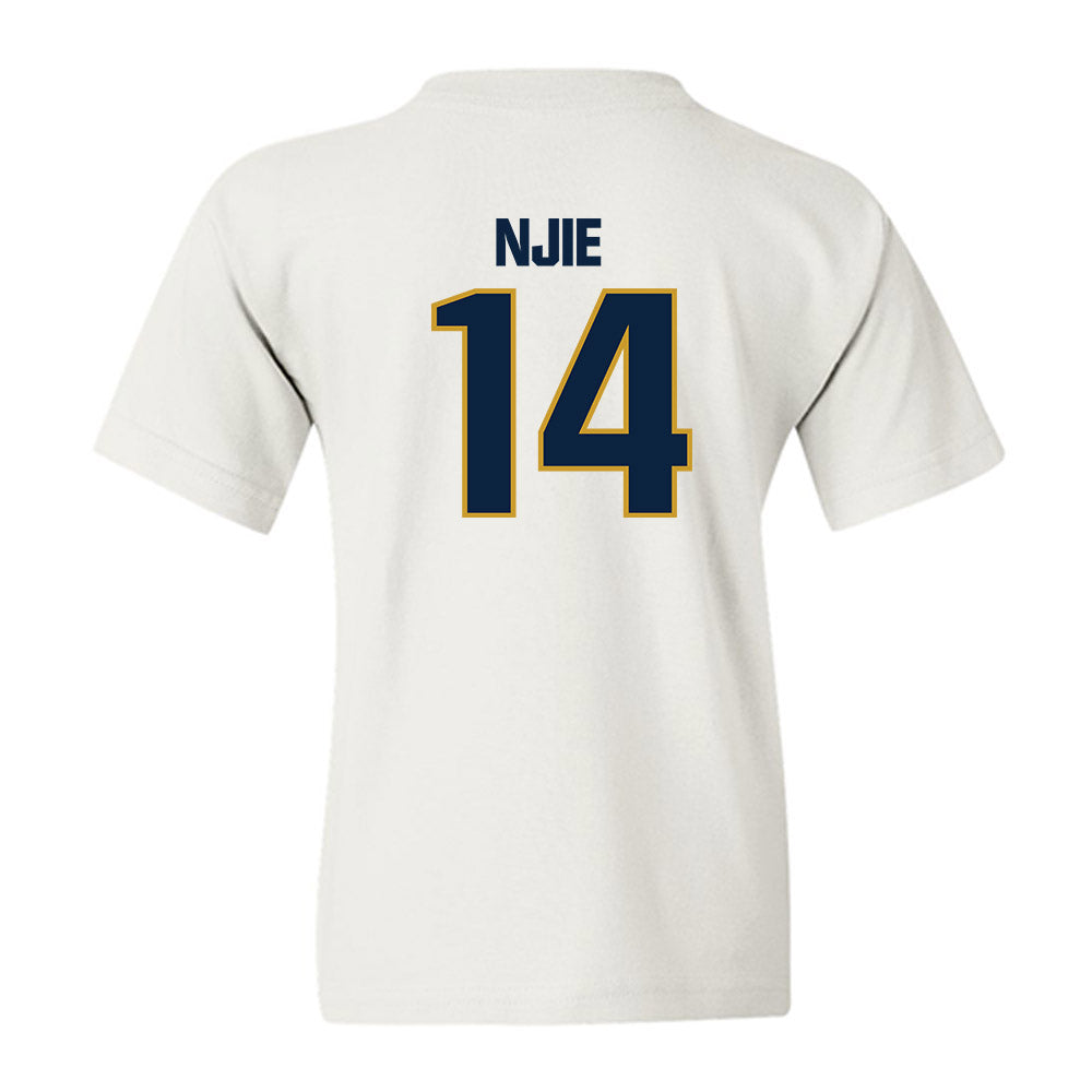 Notre Dame - NCAA Men's Basketball : Kebba Njie - Sports Shersey Youth T-Shirt-1