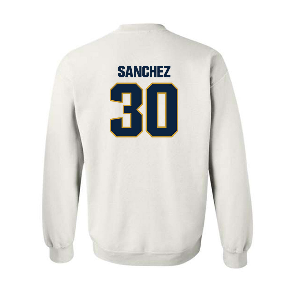 Notre Dame - NCAA Women's Basketball : Gisela Sanchez - Sports Shersey Crewneck Sweatshirt-1