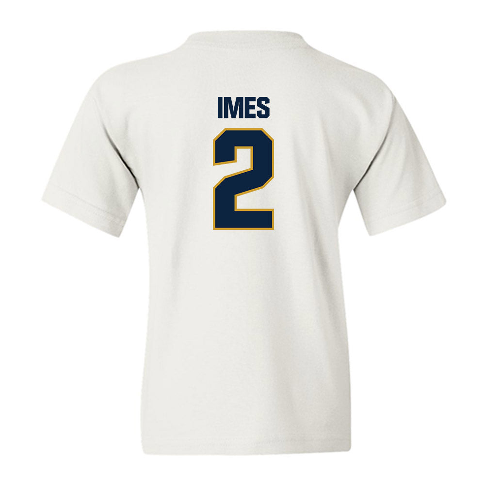 Notre Dame - NCAA Men's Basketball : Logan Imes - Sports Shersey Youth T-Shirt-1