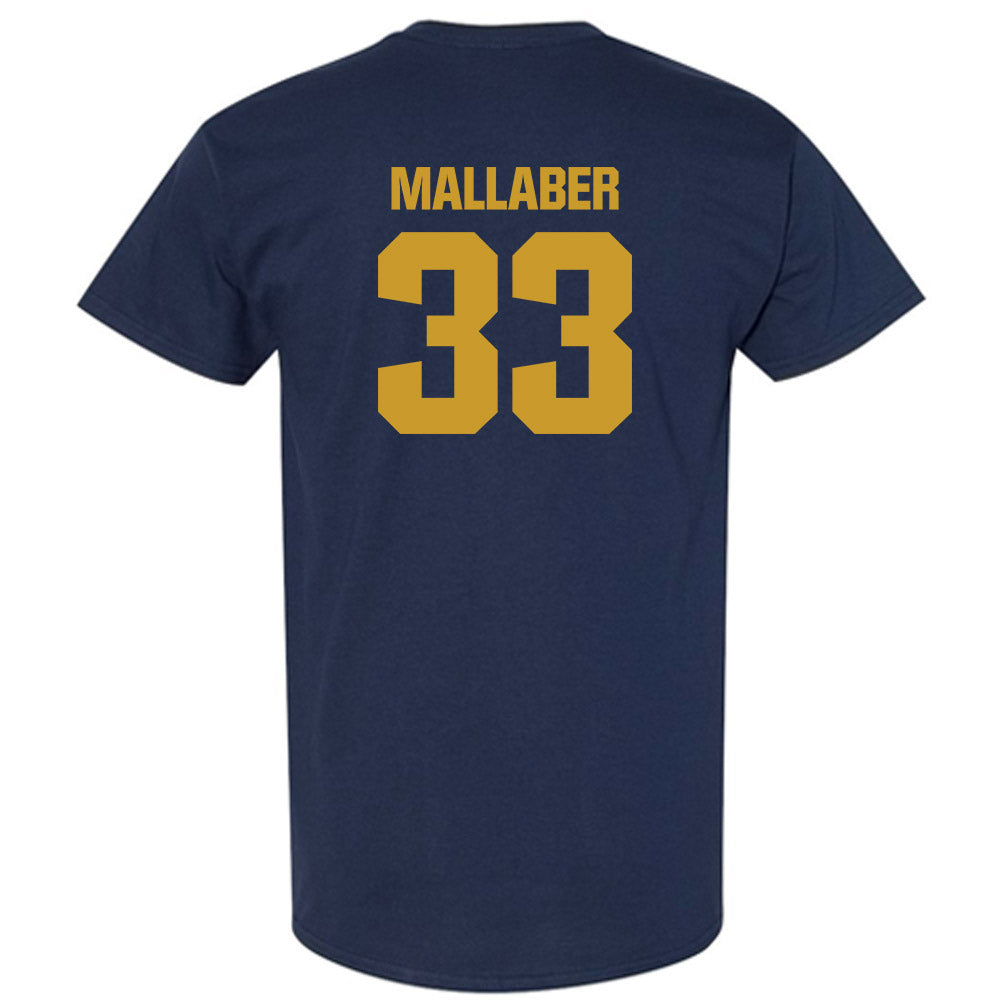 Notre Dame - NCAA Women's Lacrosse : Katie Mallaber - Sports Shersey T-Shirt-1
