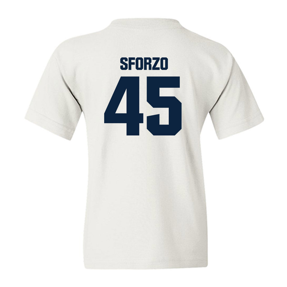Notre Dame - NCAA Men's Lacrosse : Ryan Sforzo - Sports Shersey Youth T-Shirt-1