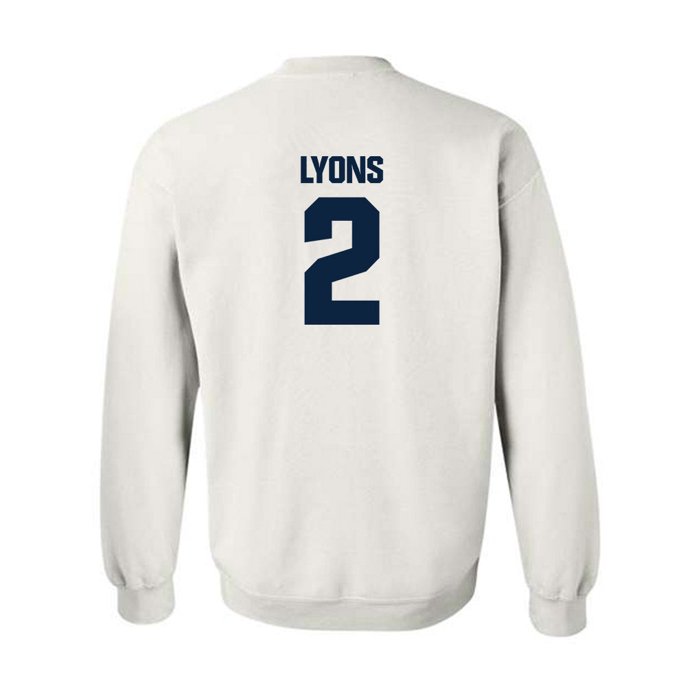 Notre Dame - NCAA Women's Lacrosse : Abigail Lyons - Sports Shersey Crewneck Sweatshirt-1