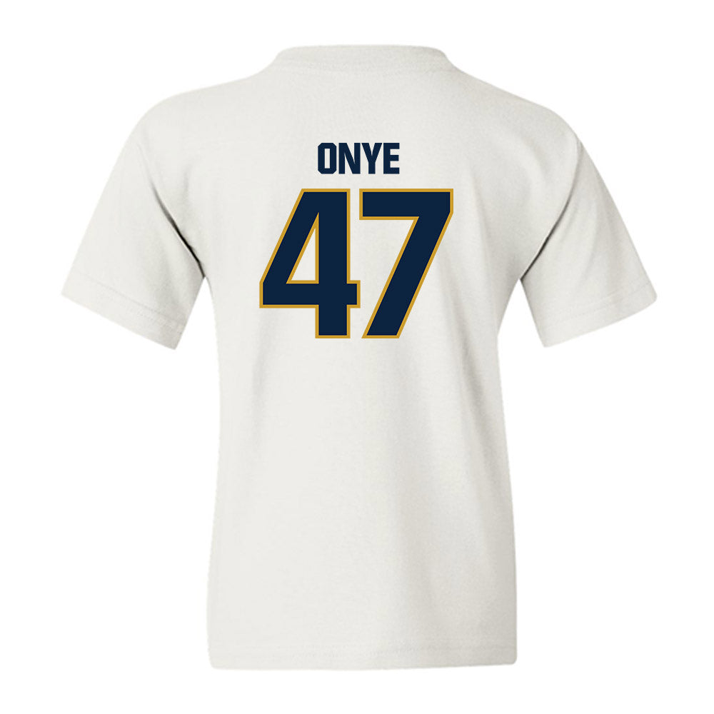 Notre Dame - NCAA Football : Jason Onye - Sports Shersey Youth T-Shirt-1