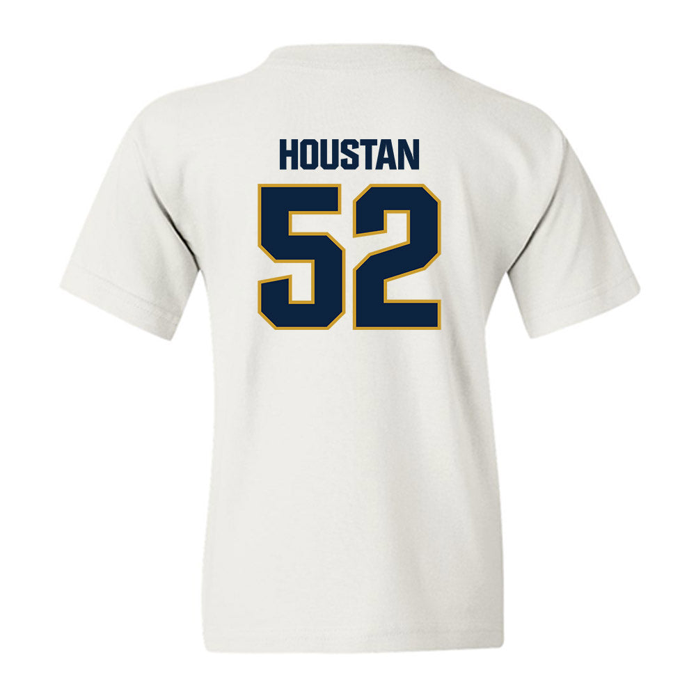 Notre Dame - NCAA Football : Devan Houstan - Sports Shersey Youth T-Shirt-1