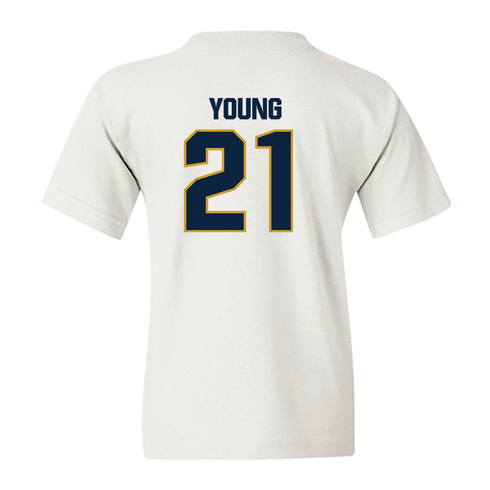 Notre Dame - NCAA Football : Kedren Young - Sports Shersey Youth T-Shirt-1