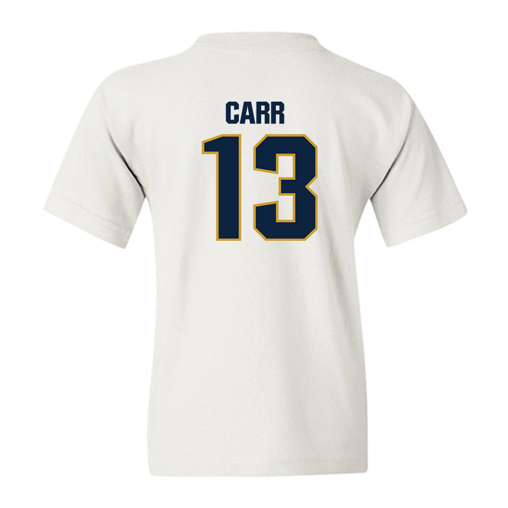 Notre Dame - NCAA Football : CJ Carr - Sports Shersey Youth T-Shirt-1