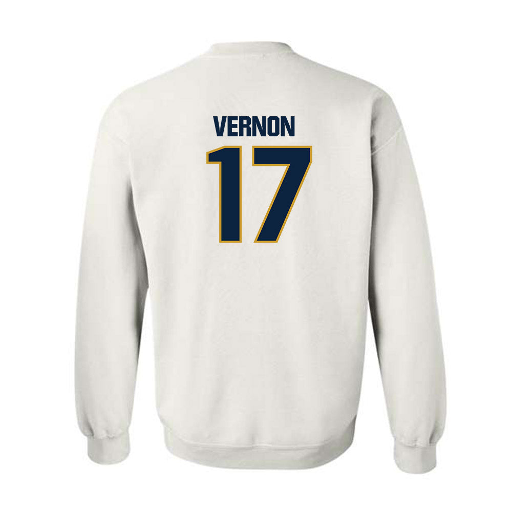 Notre Dame - NCAA Football : Brenan Vernon - Sports Shersey Crewneck Sweatshirt-1