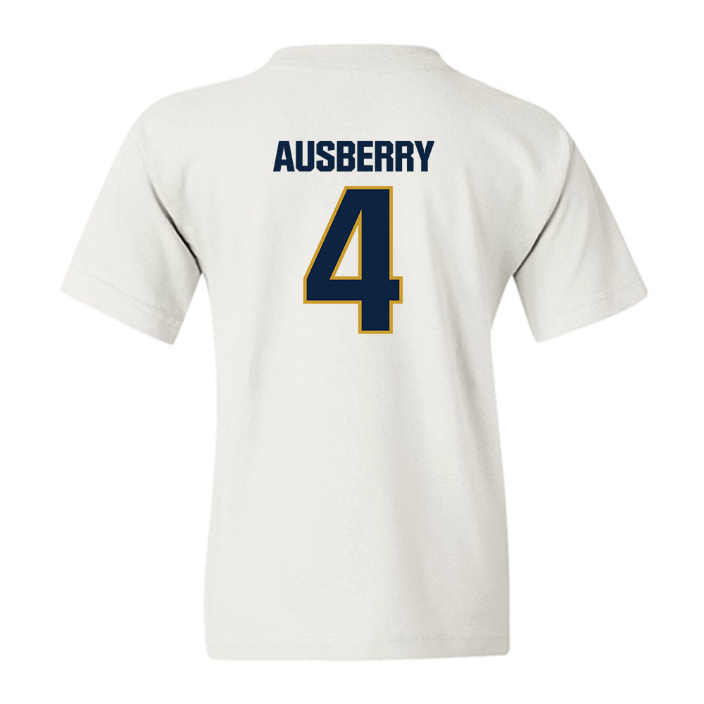 Notre Dame - NCAA Football : Jaiden Ausberry - Sports Shersey Youth T-Shirt-1