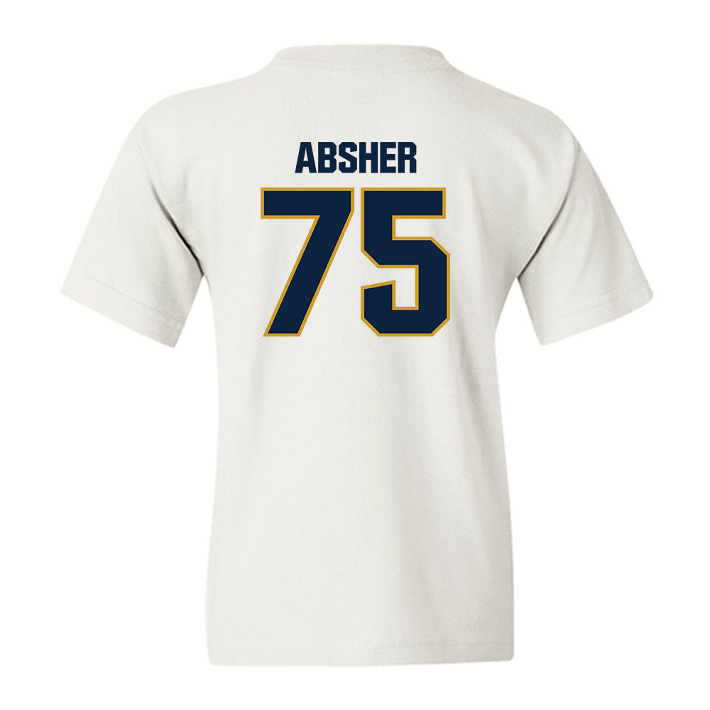Notre Dame - NCAA Football : Sullivan Absher - Sports Shersey Youth T-Shirt-1