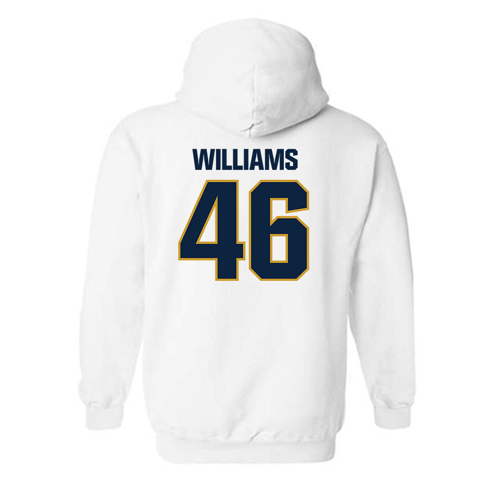 Notre Dame - NCAA Football : Matt Williams - Sports Shersey Hooded Sweatshirt-1
