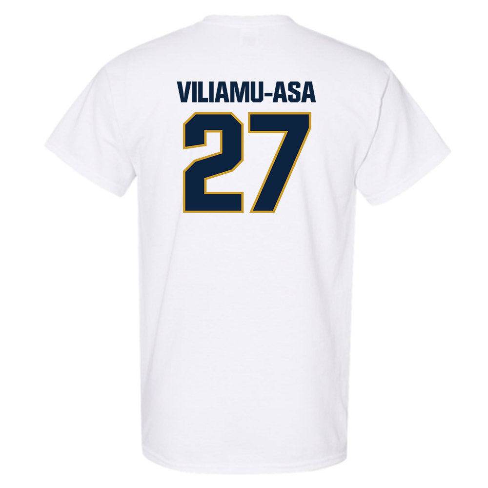 Notre Dame - NCAA Football : Kyngstonn Viliamu-Asa - Sports Shersey T-Shirt-1