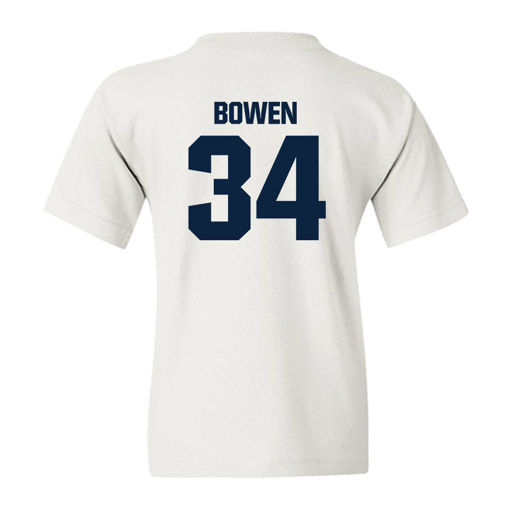 Notre Dame - NCAA Football : Drayk Bowen - Sports Shersey Youth T-Shirt-1