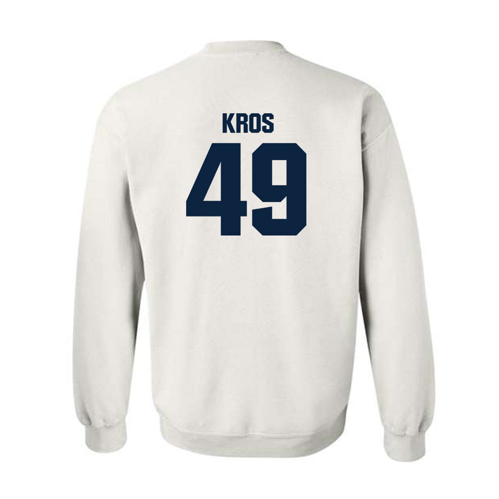 Notre Dame - NCAA Football : Andrew Kros - Sports Shersey Crewneck Sweatshirt-1