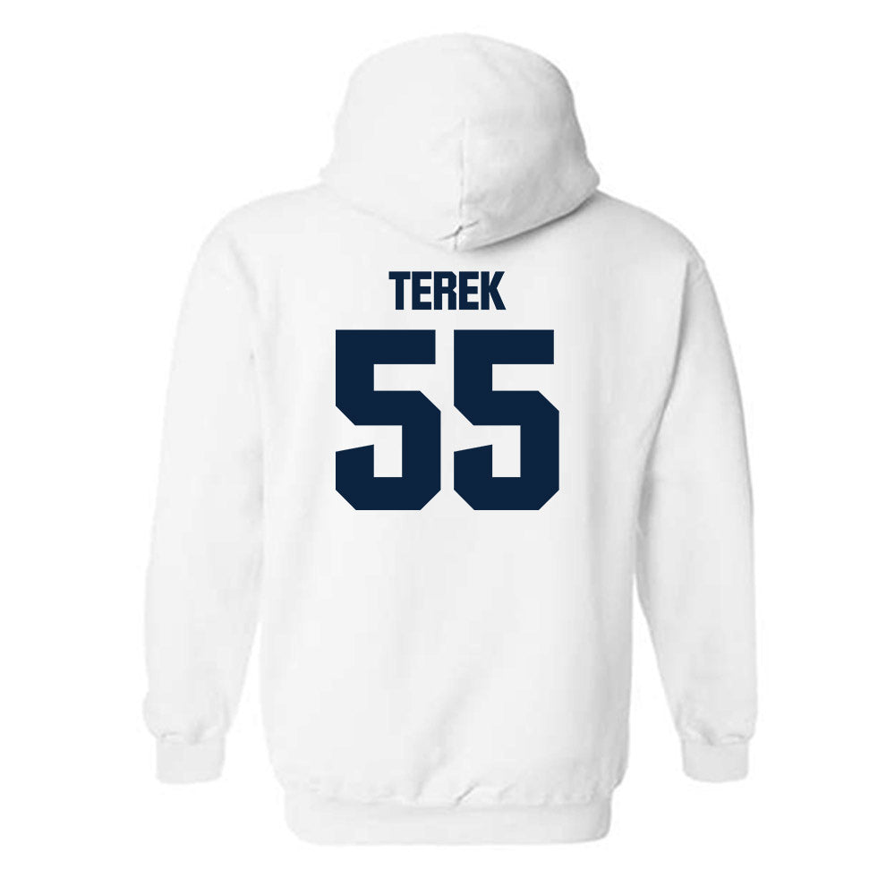 Notre Dame - NCAA Football : Christopher Terek - Sports Shersey Hooded Sweatshirt-1