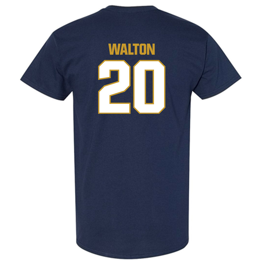 Notre Dame - NCAA Football : Jonaz Walton - Sports Shersey T-Shirt-1