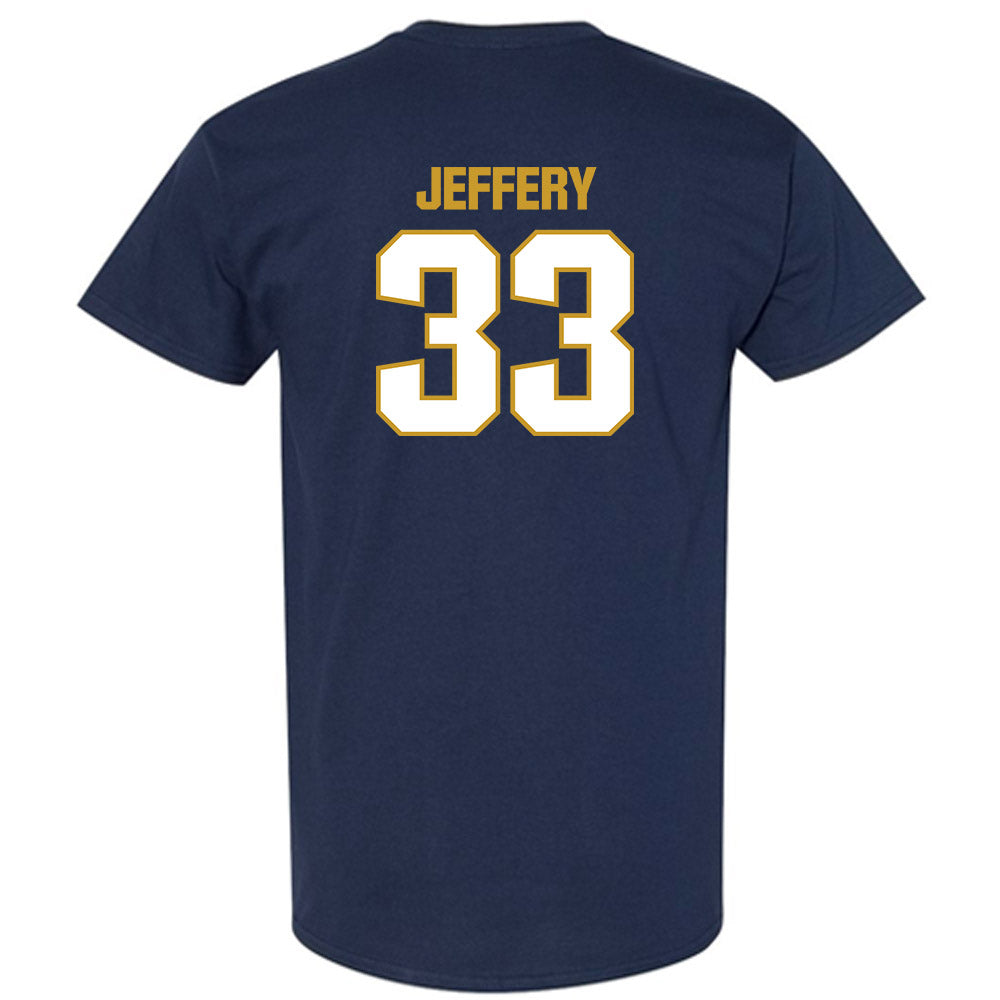 Notre Dame - NCAA Football : Matthew Jeffery - Sports Shersey T-Shirt-1