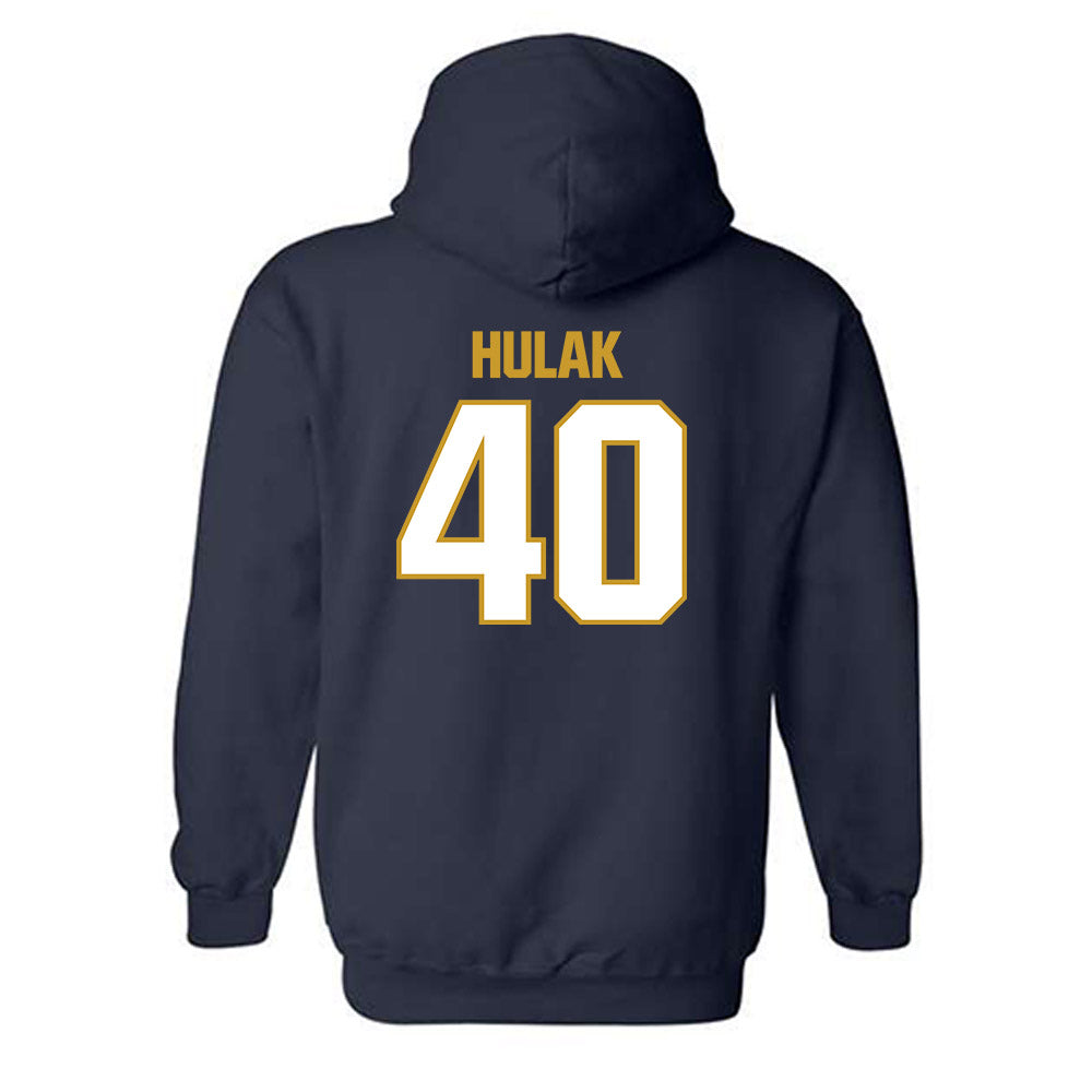 Notre Dame - NCAA Football : Dominik Hulak - Sports Shersey Hooded Sweatshirt-1