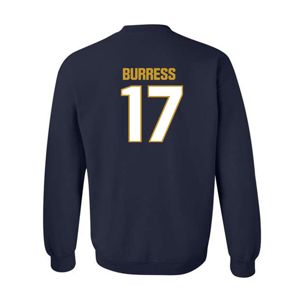 Notre Dame - NCAA Football : Elijah Burress - Sports Shersey Crewneck Sweatshirt-1